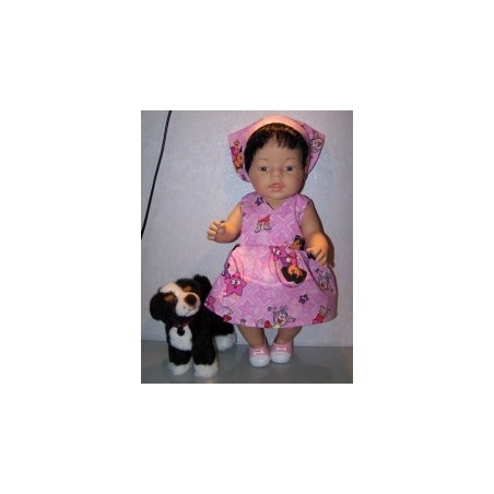 strandjurk dora sterren baby born 43cm