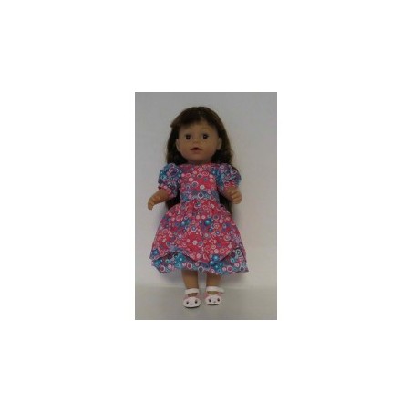 lievejurk roze groen baby born 43cm