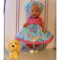 ballonjurk setje tinkerbell baby born 43cm