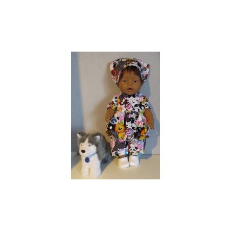 ballonjurk setje dieren baby born 43cm