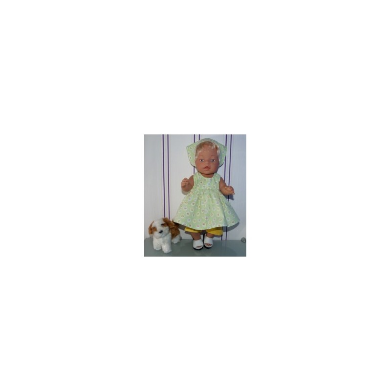 ballonjurk setje groen bijen baby born 43cm