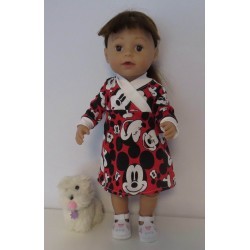 overslagjurk mickey mouse baby born 43cm