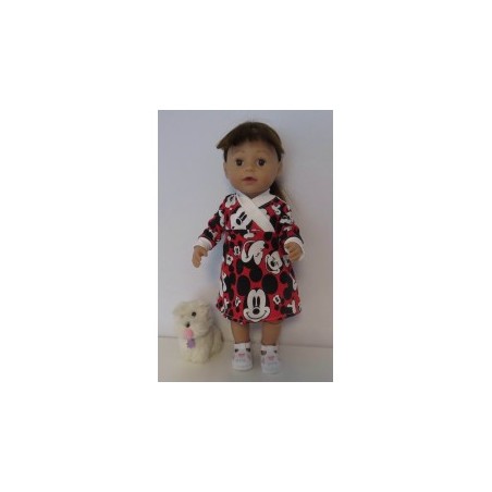 overslagjurk mickey mouse baby born 43cm