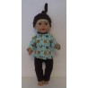 tricotpyjama dieren baby born 43cm