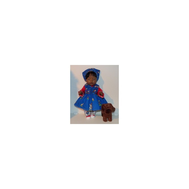 overslagjurk set holland baby born 43cm