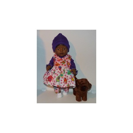 overslagjurk set matroeska baby born 43cm