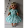 jurk met kant groen baby born 43cm