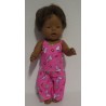 pyjama roze snoopy baby born 43cm
