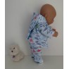 tussenjas met broek vissen met schoentjes baby born 43cm