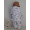 tussenjas met broek bosdieren baby born 43cm