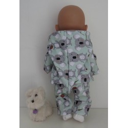 tussenjas met broek koala baby born 43cm