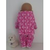 tussenjas met broek roze ankers baby born 43cm
