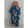 tussenjas met broek tractors baby born 43cm