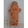 tussenjas met broek sterren baby born 43cm