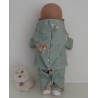 tussenjas met broek hertje baby born 43cm