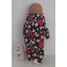 tussenjas met broek blauw lieveheersbeestjes baby born 43cm
