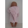 badjas roze met puntmuts baby born 43cm