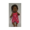 zomerpyjama roze ganzen baby born 43cm