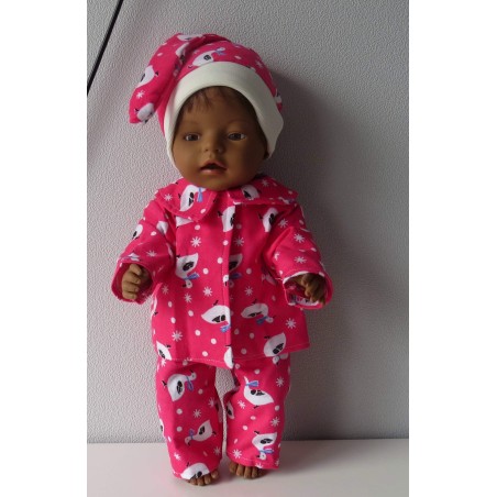 pyjama roze ganz baby born 43cm