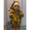 pyjama sesam straat groen baby born 43cm