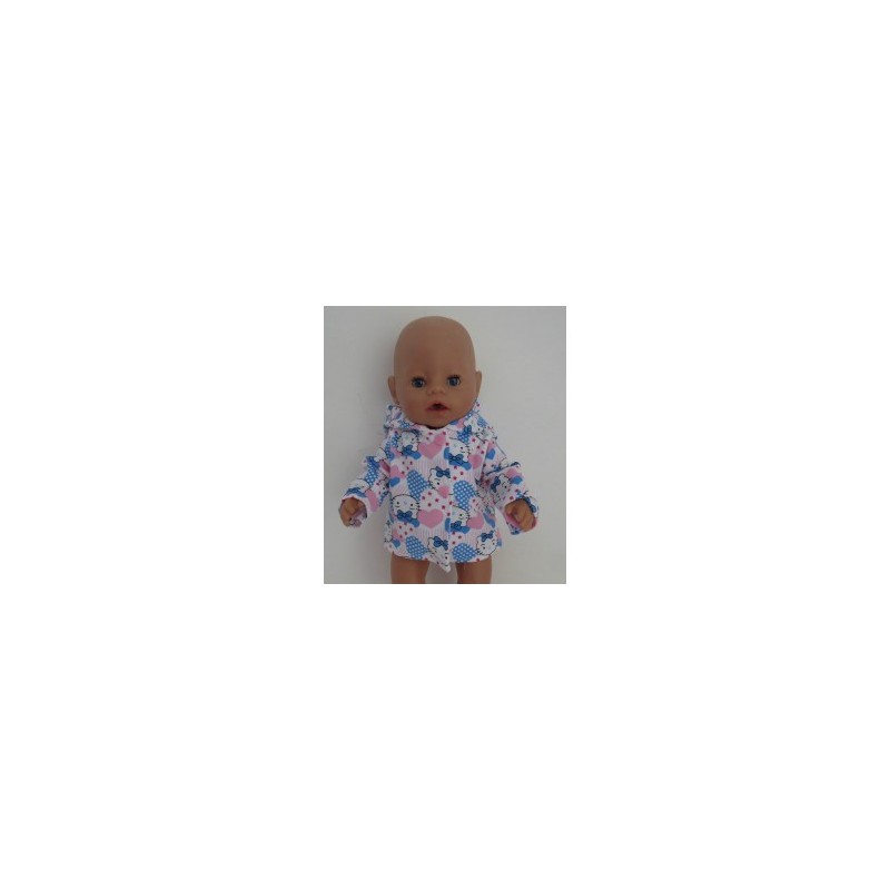 tussenjas hello kitty  baby born 43cm