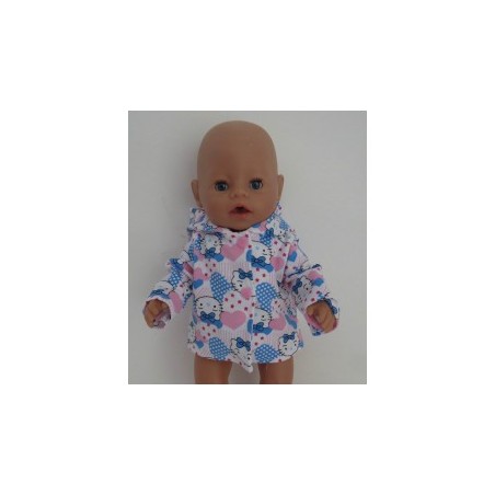 tussenjas hello kitty  baby born 43cm