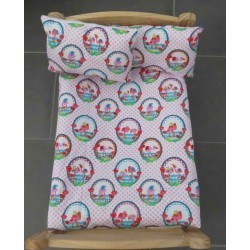 dekbed setje roze flamingo's