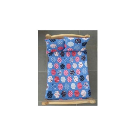 dekbed setje blauw