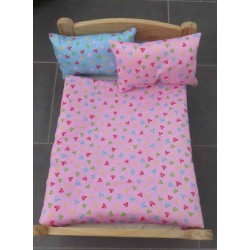 dekbed setje roze blauw mickey mouse