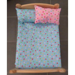 dekbed setje roze blauw mickey mouse