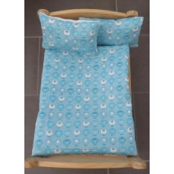 dekbed setje blauw schapen