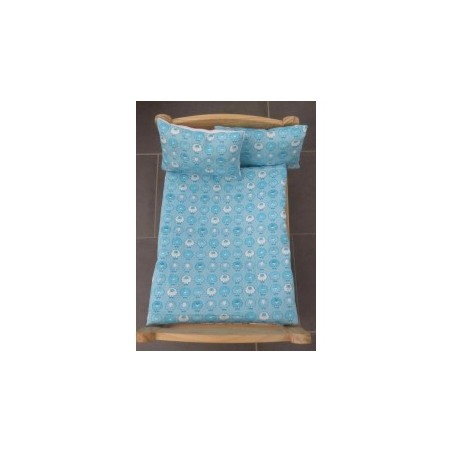 dekbed setje blauw schapen