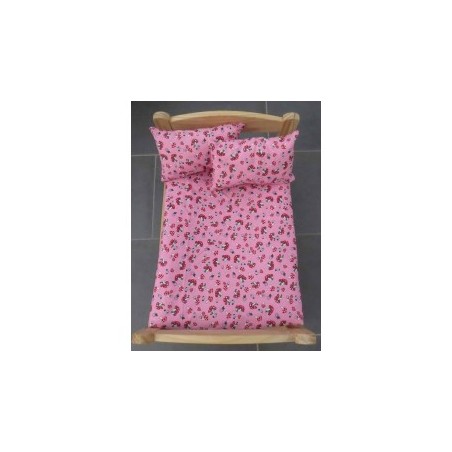 dekbed setje roze paddestoelen