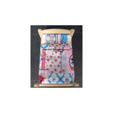 dekbed setje aqua blauw