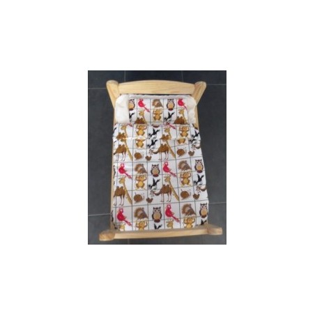 dekbed setje bruin dieren
