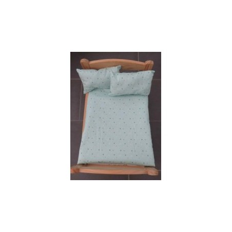 dekbed setje hartjes mint