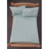 dekbed setje hartjes mint
