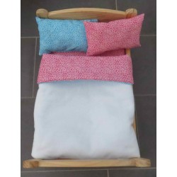 lux dekbed setje roze blauw