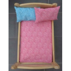 lux dekbed setje roze blauw