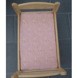 lux dekbed setje oud roze mint