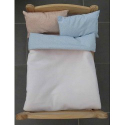 lux dekbed setje met blauw