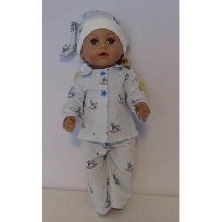 pyjama hobbelpaard baby born 43cm