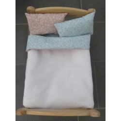 lus dekbed setje roze met blauw