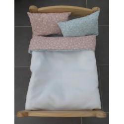 lus dekbed setje roze met blauw