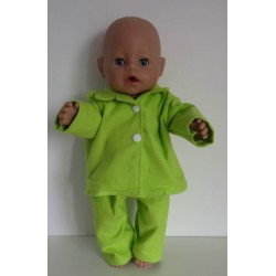 pyjama groen baby born 43cm