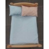 lux dekbed setje met blauw