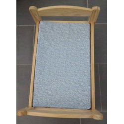 lux dekbed setje midden blauw met oud roze