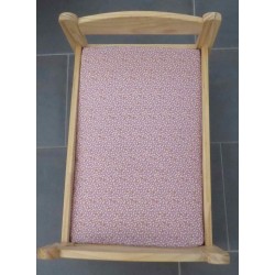 lux dekbed setje midden blauw met oud roze