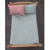 lux dekbed setje oud roze met mint