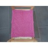 gehaakte deken roze glimmend